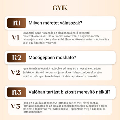 ✨ Prémium Varratnélküli Csíkos Melltartó: W-alakú Puha Tartás – Raktáron! 💪