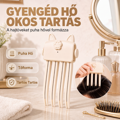 🔥💇Hordozható hajformázó készülék