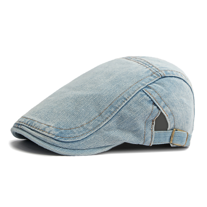 ✨ Retró Elegancia – Unisex Newsboy Sapka! Farmer Anyag, Állítható, Minden Outfithez Passzol 👒