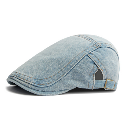 ✨ Retró Elegancia – Unisex Newsboy Sapka! Farmer Anyag, Állítható, Minden Outfithez Passzol 👒