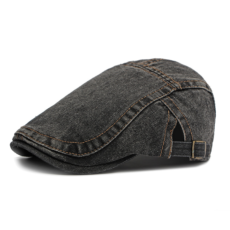 ✨ Retró Elegancia – Unisex Newsboy Sapka! Farmer Anyag, Állítható, Minden Outfithez Passzol 👒
