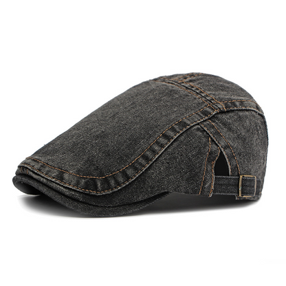✨ Retró Elegancia – Unisex Newsboy Sapka! Farmer Anyag, Állítható, Minden Outfithez Passzol 👒
